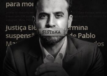 Crítico do Bitcoin, Pablo Marçal teve suas redes sociais censuradas.