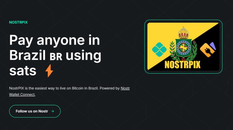 NostrPix: o aplicativo que une bitcoin e PIX no Brasil