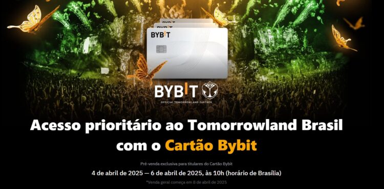 ByBit firma parceria com Tomorrowland Brasil e oferece pré-venda exclusiva de ingressos